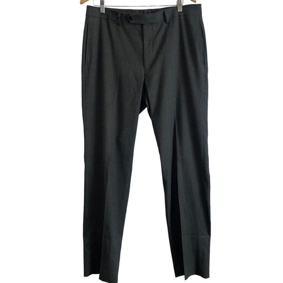 Lauren Ralph Lauren Classic Fit UltraFlex Stretch Flat Front Suit Pants 34 X 32 - Picture 5 of 8